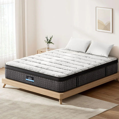 Giselle Bedding 34cm Mattress 9 Zone Latex Foam King - Mekamart Australia