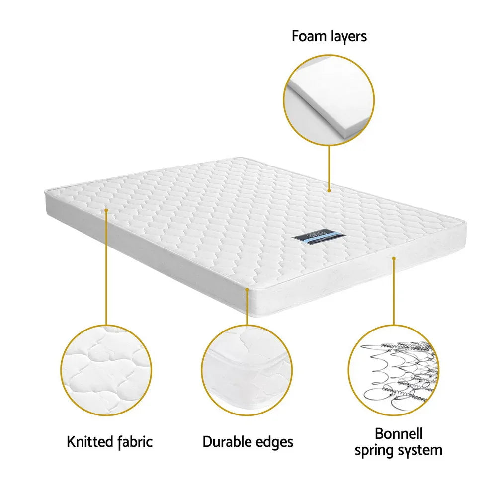 Giselle Bedding 13cm Mattress Tight Top Double - Mekamart Australia