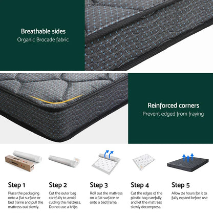 16cm Mattress Giselle Bonnell Spring Double - Mekamart Australia