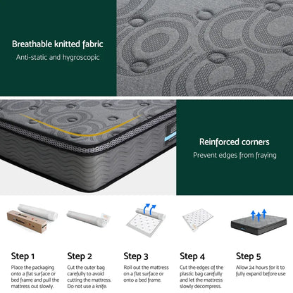 26cm Mattress Bed Giselle King - Mekamart Australia