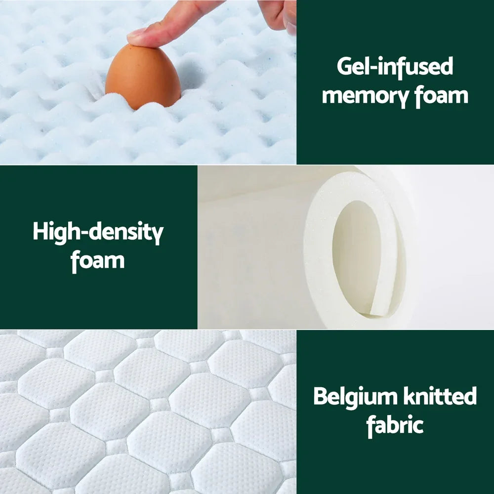 Giselle Mattress Cool Gel Foam 25cm King - Mekamart Australia