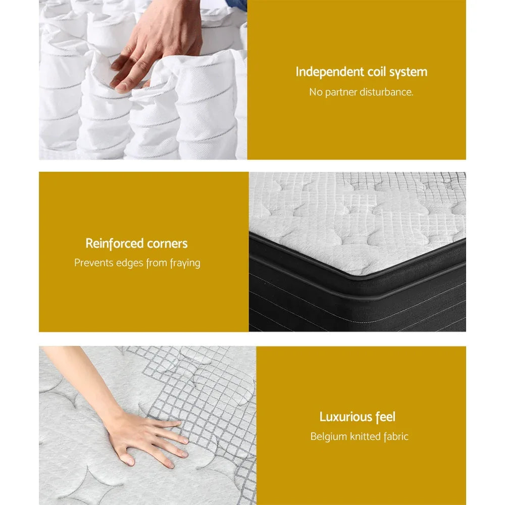 Giselle Bedding 32cm Mattress Extra Firm Double - Mekamart Australia