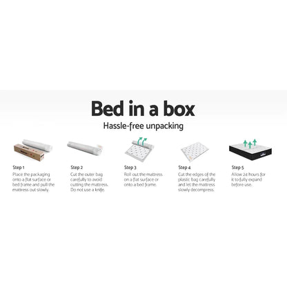 Giselle Bedding 32cm Mattress Extra Firm Double - Mekamart Australia