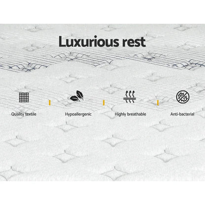 Giselle Bedding 32cm Mattress Extra Firm King - Mekamart Australia