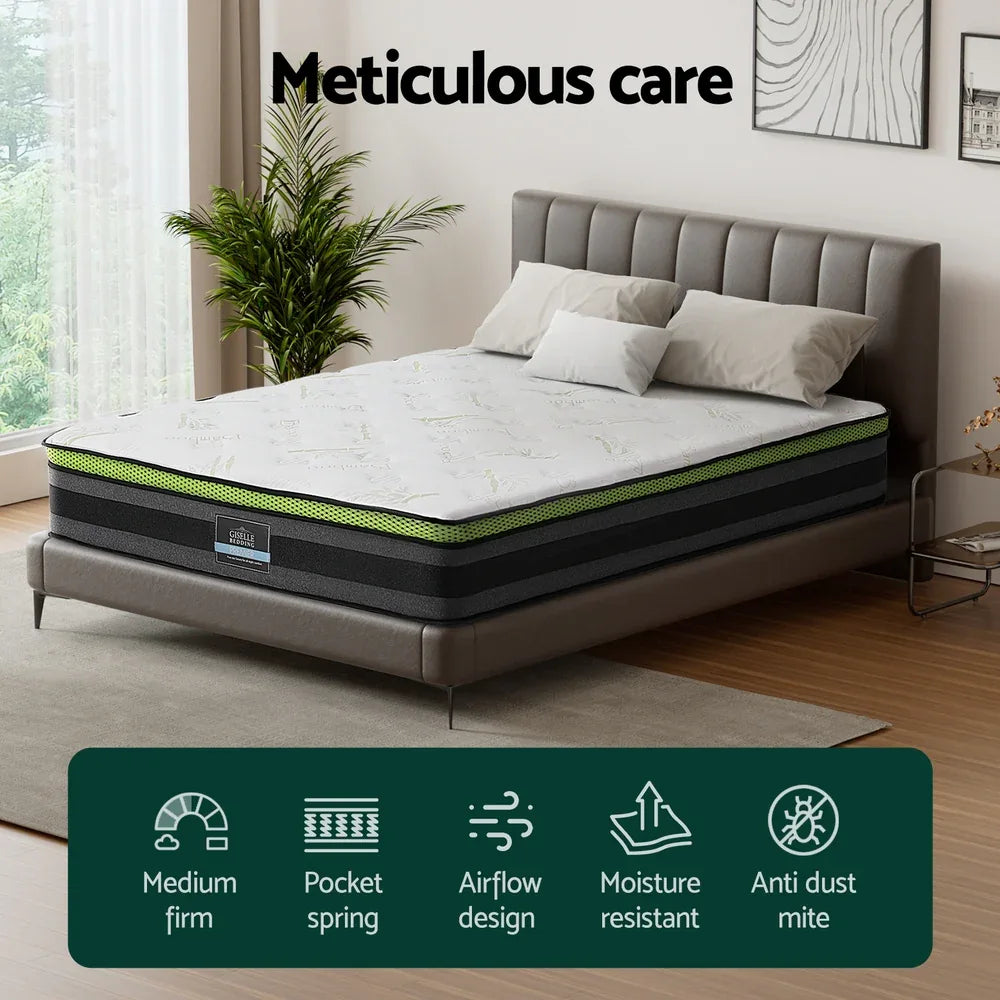 Giselle Mattress Cool Gel Foam 30cm Double - Mekamart Australia