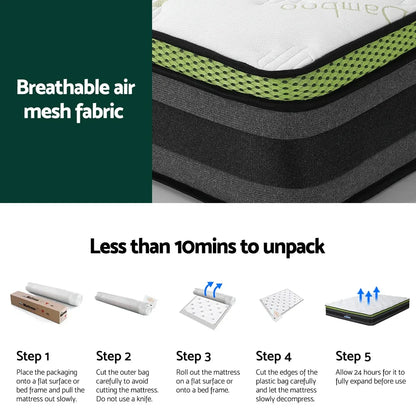 Giselle Mattress Cool Gel Foam 30cm King - Mekamart Australia