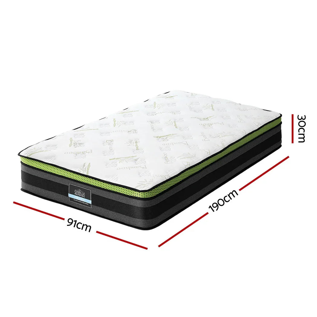 Giselle Mattress Cool Gel Foam 30cm Single - Mekamart Australia