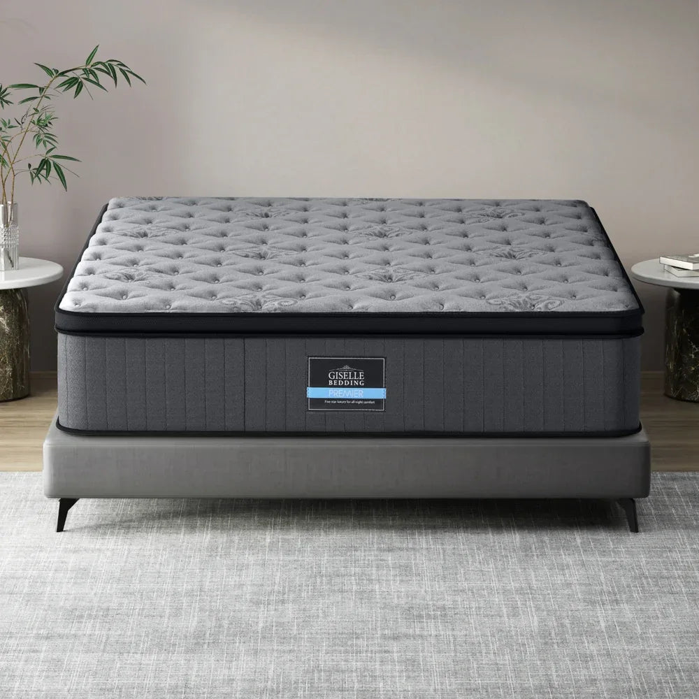 Bed Mattress Giselle 34cm King - Mekamart Australia