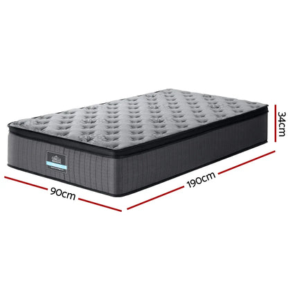 Bed Mattress Giselle 34cm Single - Mekamart Australia