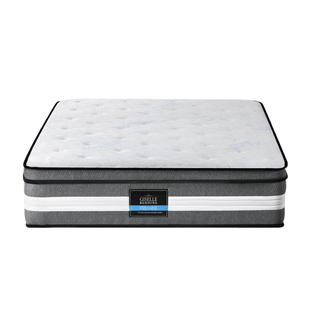 Giselle Bedding 30cm Mattress Gel Foam Pocket Spring King Single - Mekamart Australia