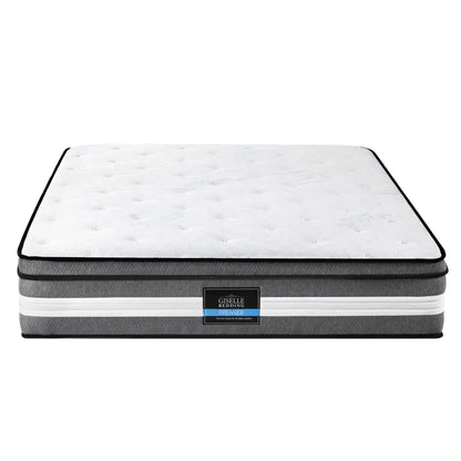 Giselle Bedding 30cm Mattress Gel Foam Pocket Spring Queen - Mekamart Australia