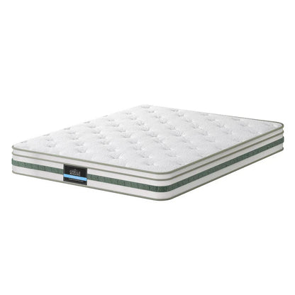 20cm Giselle Mattress Queen Green Tea Mattresses - Mekamart Australia
