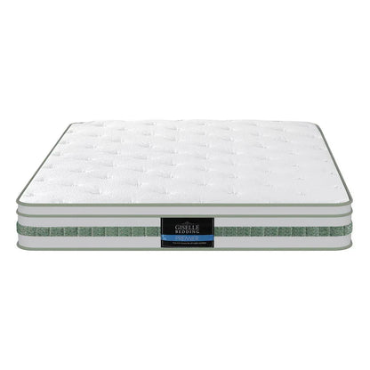 20cm Giselle Mattress Queen Green Tea Mattresses - Mekamart Australia