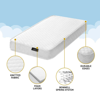 Giselle Baby Cot Mattress Spring Foam - Mekamart Australia