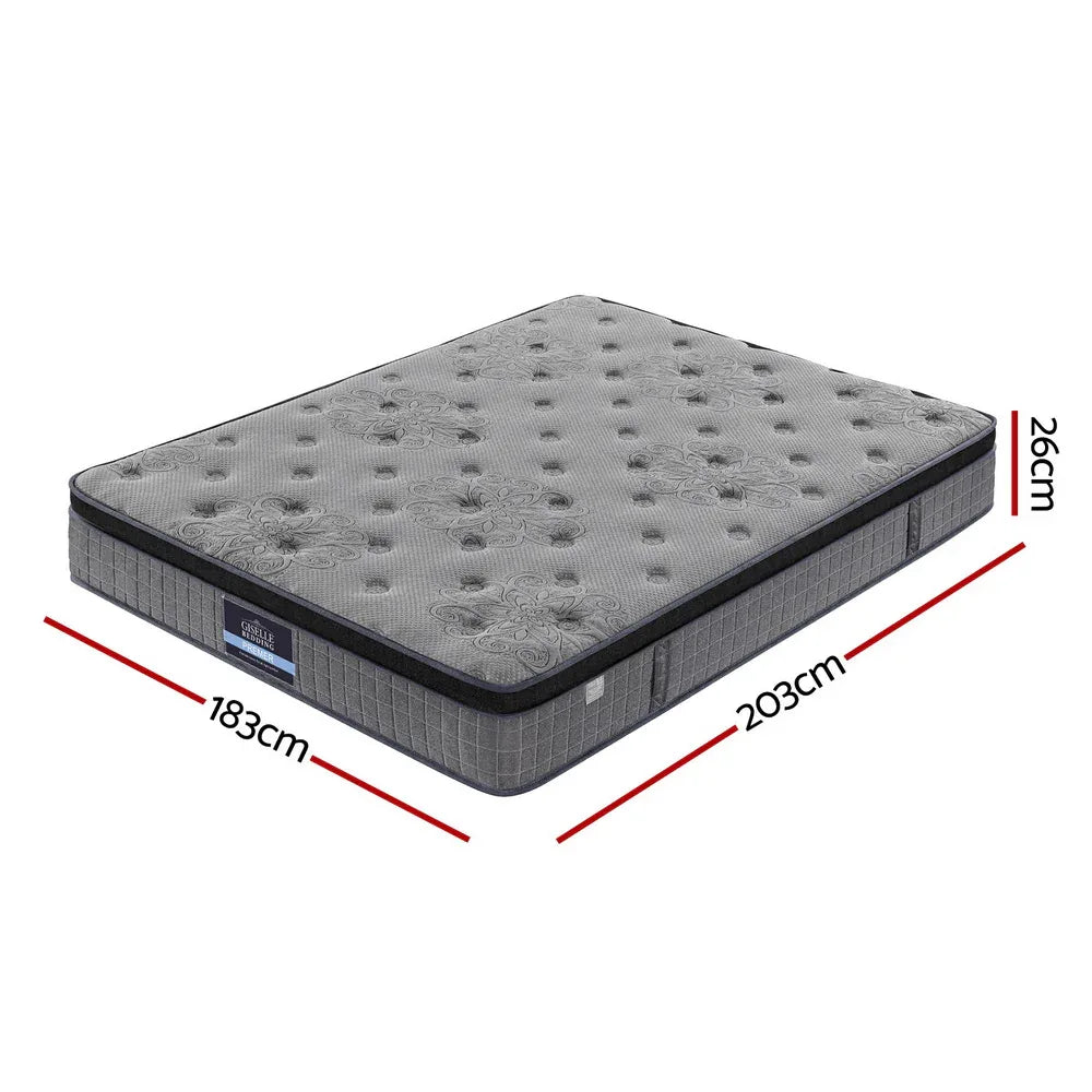 26cm Giselle Mattress King Latex Foam Mattresses - Mekamart Australia