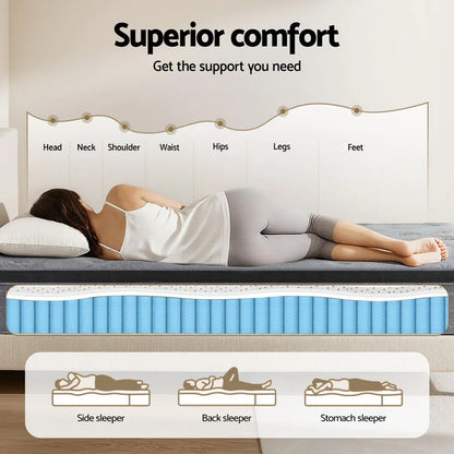 26cm Giselle Mattress King Single Latex Foam Mattresses - Mekamart Australia