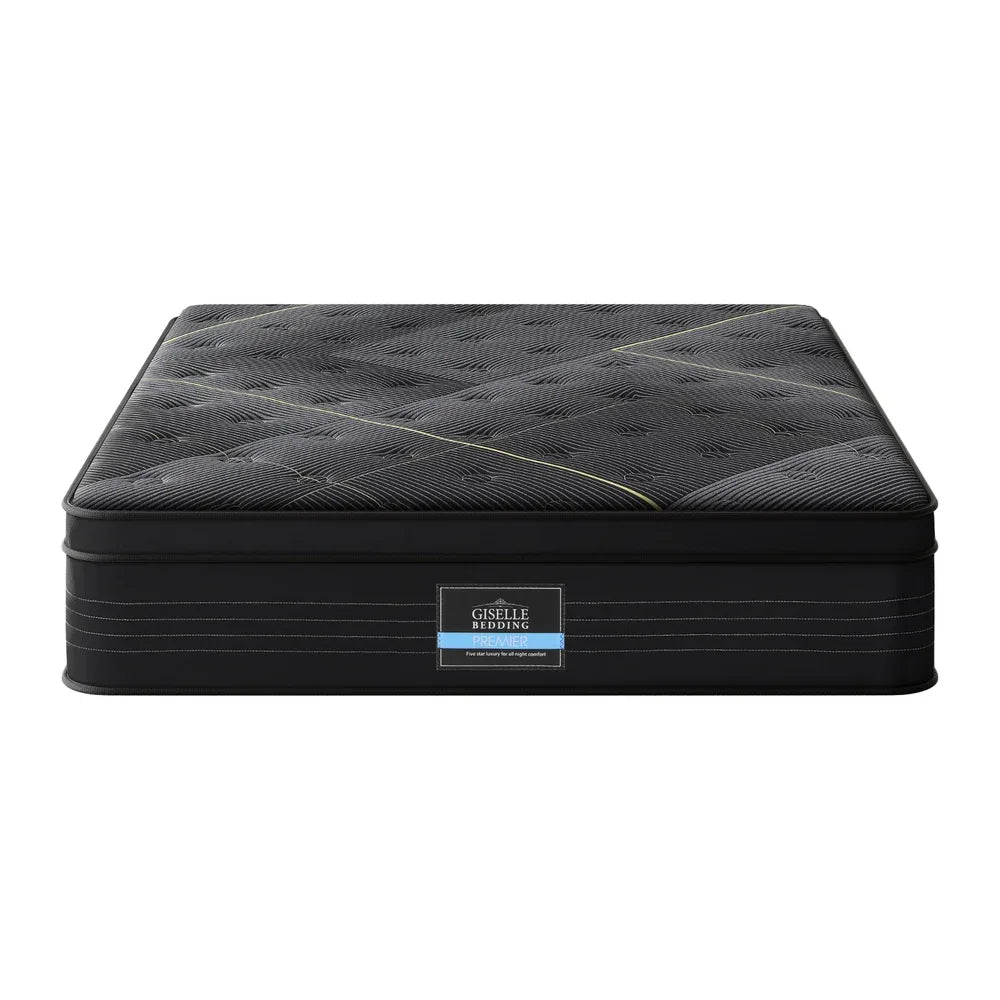35cm Giselle Mattress Double Bed Bamboo Pocket Firm Foam - Mekamart Australia
