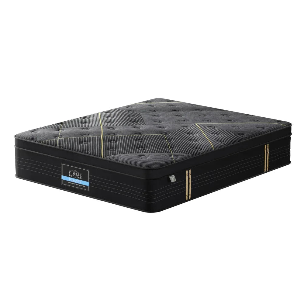 35cm Giselle Mattress Double Bed Bamboo Pocket Firm Foam - Mekamart Australia
