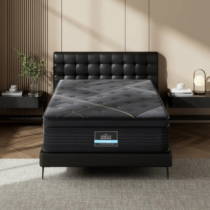 35cm Giselle Mattress King Single Bed Bamboo Pocket Firm Foam - Mekamart Australia