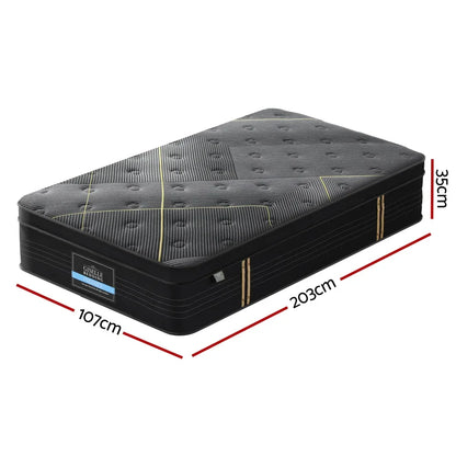 35cm Giselle Mattress King Single Bed Bamboo Pocket Firm Foam - Mekamart Australia