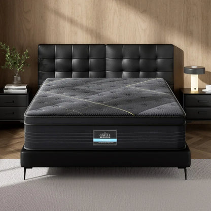 35cm Giselle Mattress Queen Bed Bamboo Pocket Firm Foam - Mekamart Australia