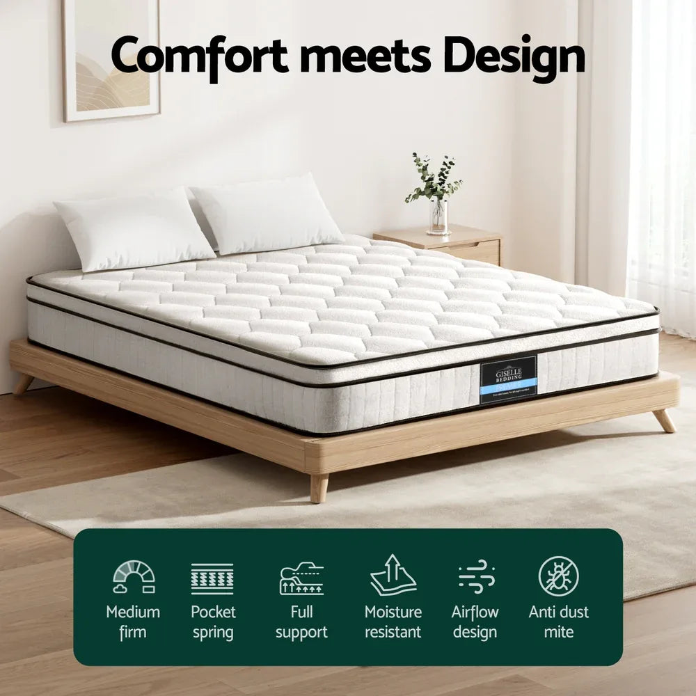22cm Giselle Mattress Double Size - Mekamart Australia