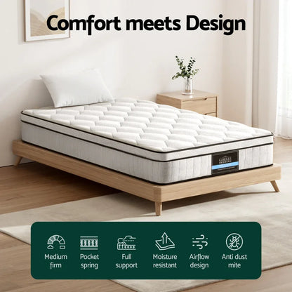 22cm Giselle Mattress KS Size - Mekamart Australia