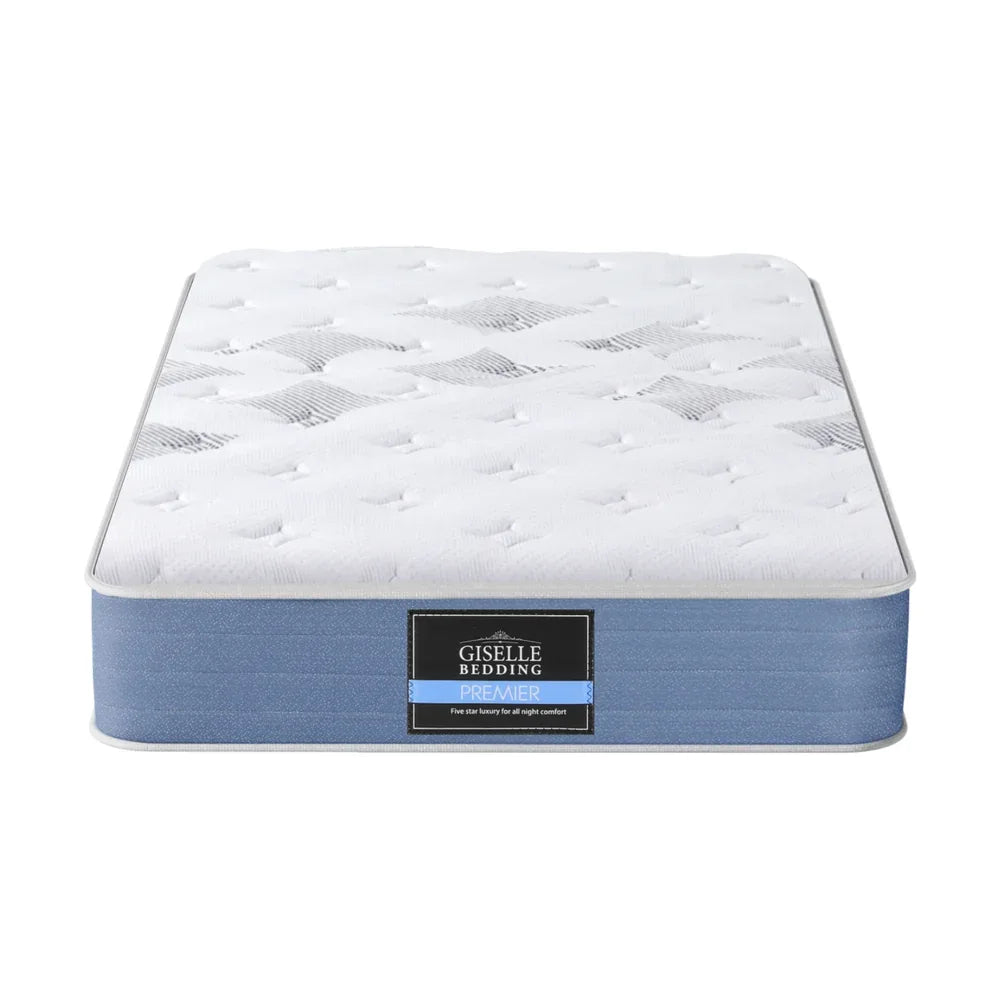 25cm Giselle Mattress King Single Bed Pocket Spring Mattresses - Mekamart Australia