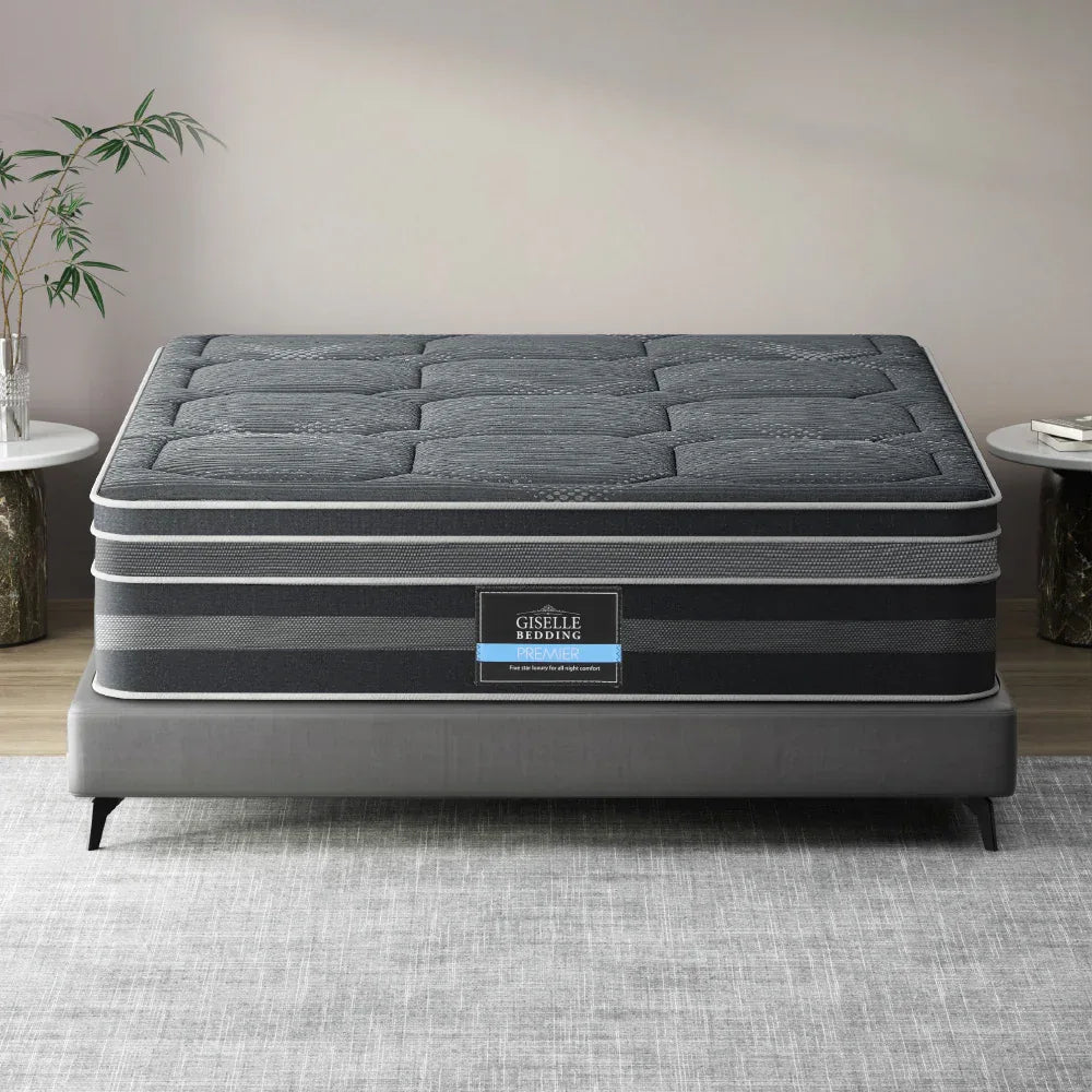 Giselle Bedding 35cm Mattress Bamboo Cover King - Mekamart Australia