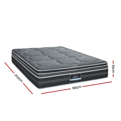 Giselle Bedding 35cm Mattress Bamboo Cover King - Mekamart Australia