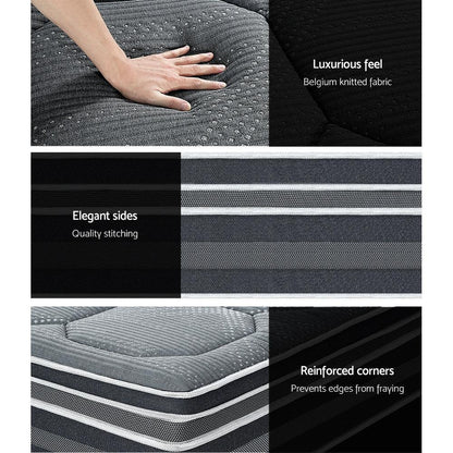Giselle Bedding 35cm Mattress Bamboo Cover King - Mekamart Australia