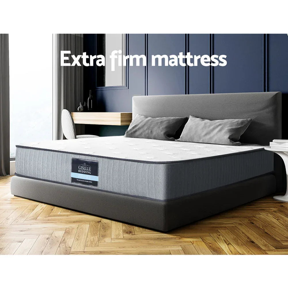 Giselle Bedding 23cm Mattress Extra Firm King Single - Mekamart Australia