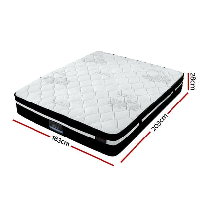 Giselle Bedding 28cm Mattress Super Firm King - Mekamart Australia