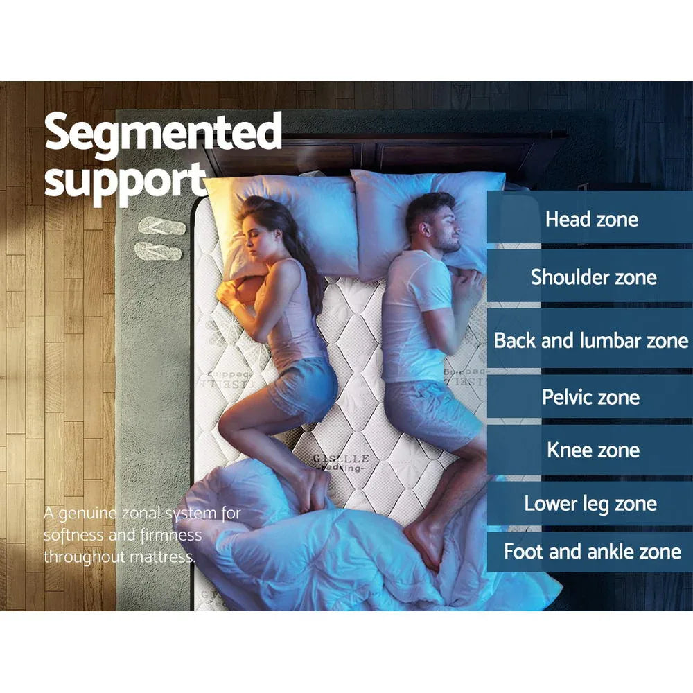 Giselle Bedding 28cm Mattress Super Firm King - Mekamart Australia