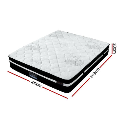 Giselle Bedding 28cm Mattress Super Firm King Single - Mekamart Australia