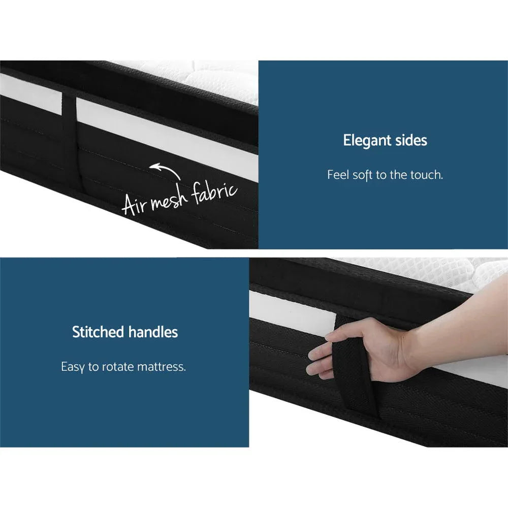 Giselle Bedding 28cm Mattress Super Firm King Single - Mekamart Australia