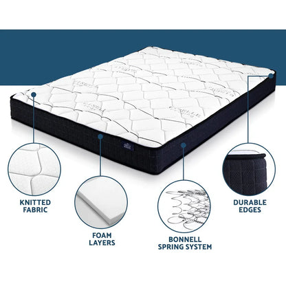 Giselle Bedding 16cm Mattress Medium Firm Double - Mekamart Australia