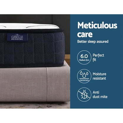 Giselle Bedding 16cm Mattress Medium Firm Double - Mekamart Australia