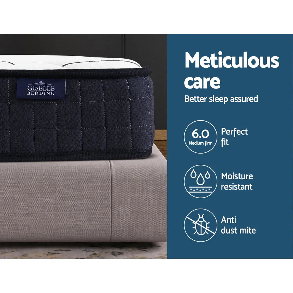 Giselle Bedding 16cm Mattress Medium Firm Single - Mekamart Australia