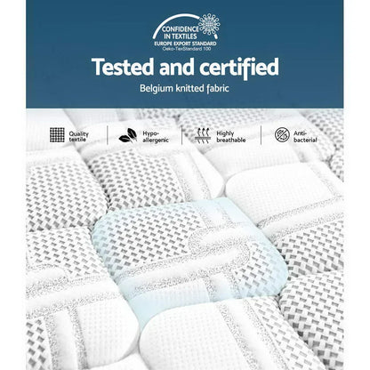 Giselle Bedding 36cm Mattress Cool Gel Memory Foam Double - Mekamart Australia