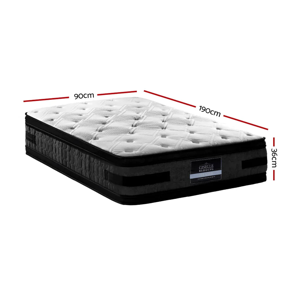 Giselle Bedding 36cm Mattress Cool Gel Memory Foam Single - Mekamart Australia