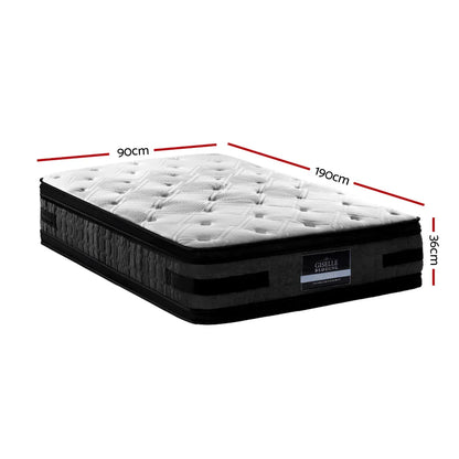 Giselle Bedding 36cm Mattress Cool Gel Memory Foam Single - Mekamart Australia