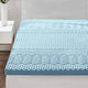 Giselle Bedding Memory Foam Mattress Topper 7-Zone 5cm Single - Mekamart Australia