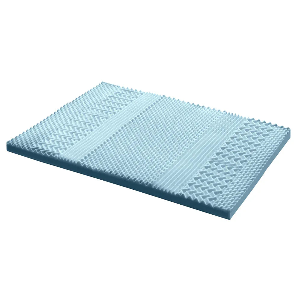 Giselle Bedding Memory Foam Mattress Topper 7-Zone 8cm King - Mekamart Australia