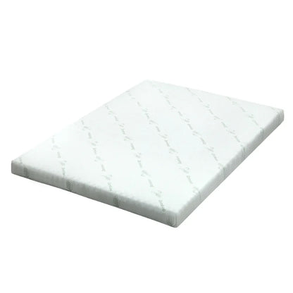 Giselle Bedding Memory Foam Mattress Topper Cool Gel Bed Mat Bamboo 10cm King - Mekamart Australia