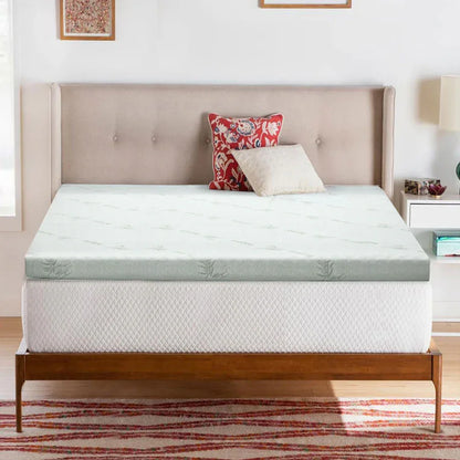 Giselle Bedding Memory Foam Mattress Topper Cool Gel 10cm Queen - Mekamart Australia