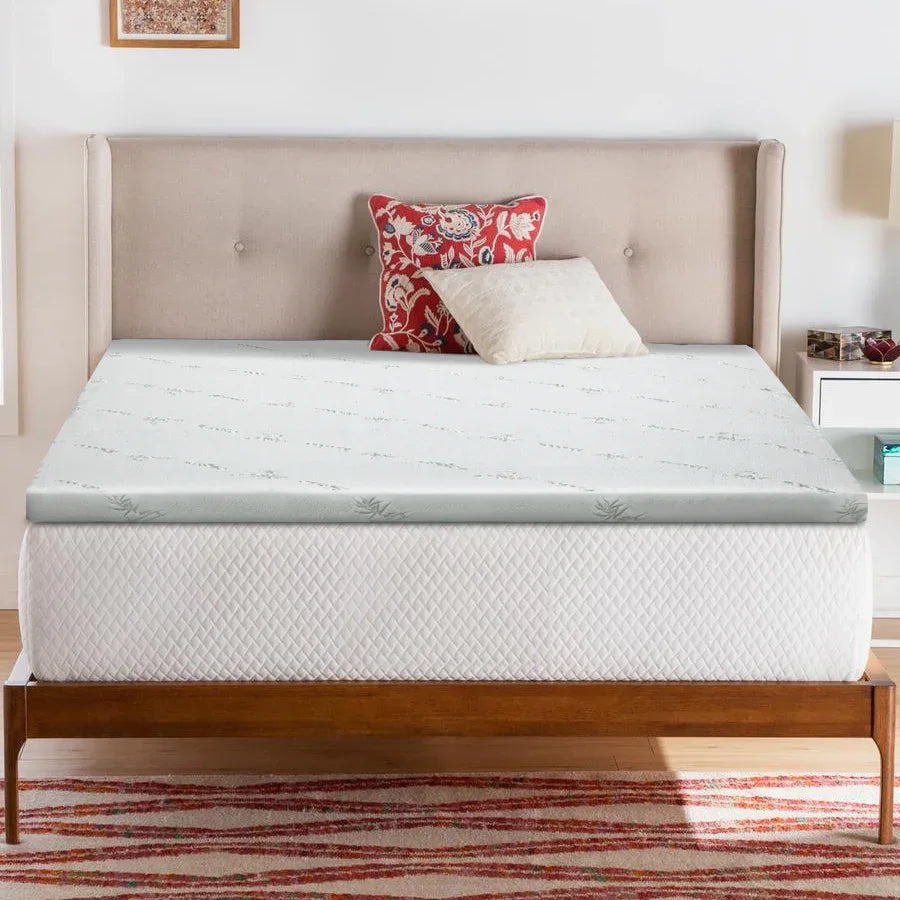 Giselle Bedding Memory Foam Mattress Topper Cool Gel 5cm Double - Mekamart Australia