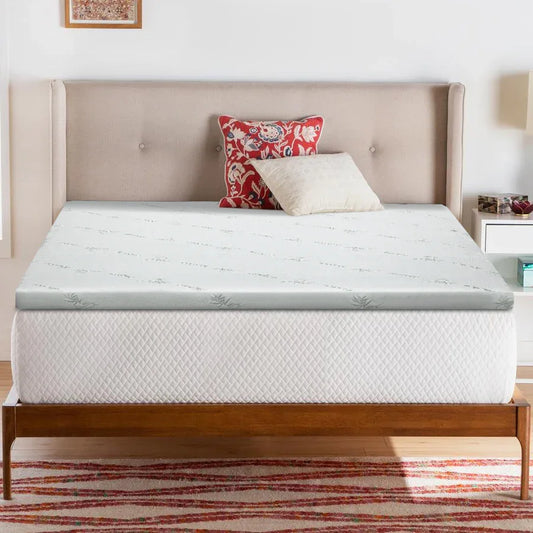 Giselle Bedding Memory Foam Mattress Topper Cool Gel 5cm King - Mekamart Australia