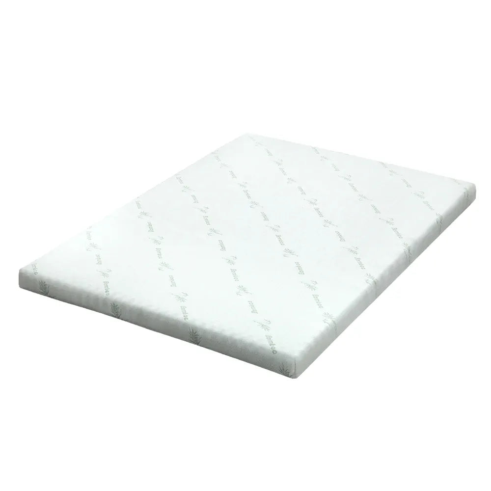 Giselle Bedding Memory Foam Mattress Topper Cool Gel 8cm Queen - Mekamart Australia