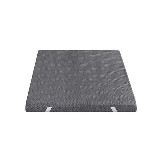 Giselle 8cm Memory Foam Mattress Topper Gel Dual Layer Foam Bamboo Single - Mekamart Australia